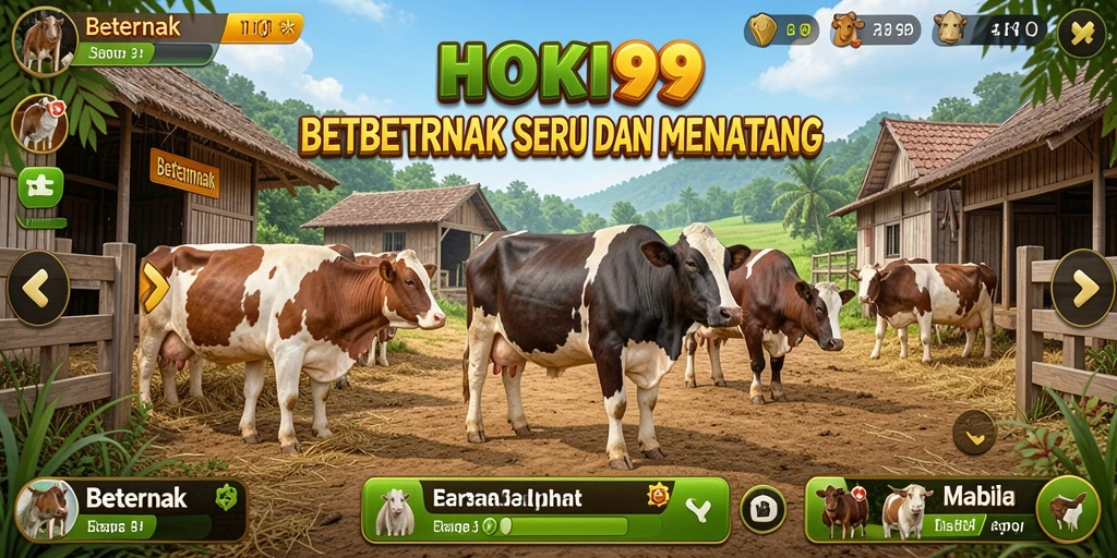 Antarmuka HOKI99 menampilkan pengalaman beternak yang menarik dan interaktif.