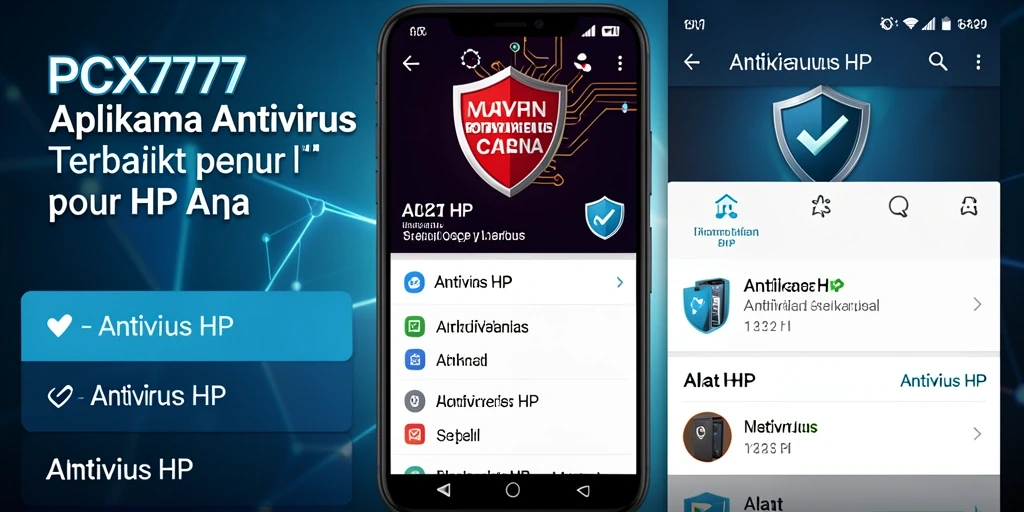 Tampilan antarmuka aplikasi PCX777 yang sederhana dan efektif.