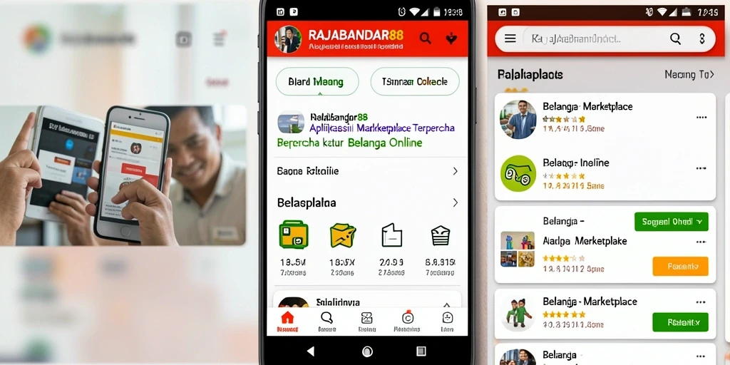 Tampilan antarmuka pengguna RAJABANDAR88 yang menarik dan fungsional.